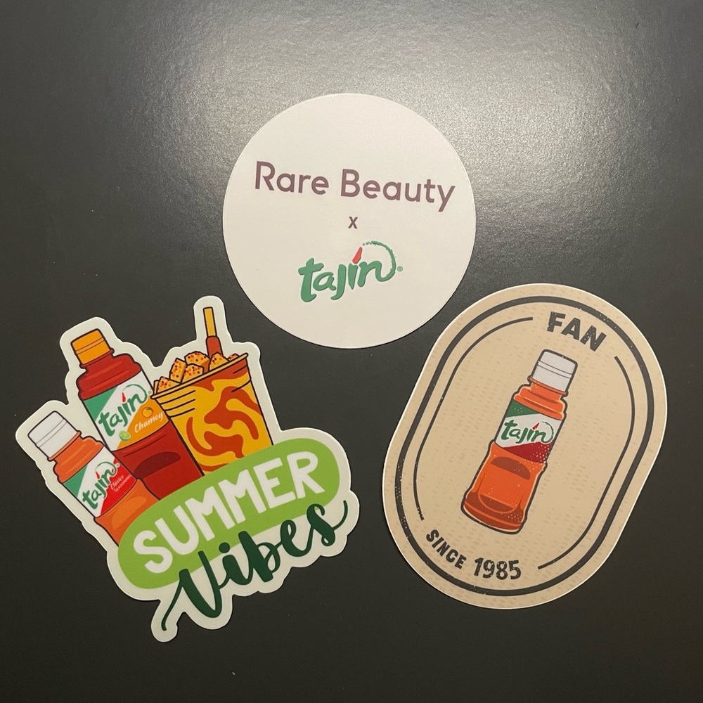NEW Rare Beauty x Tajín Stickers 3pk
